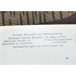 Памятный значок и открытка Олимпиады 1936 года